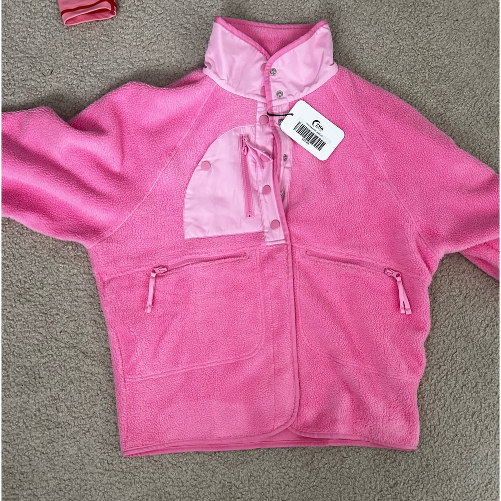 Zyia Heidi pink fleece